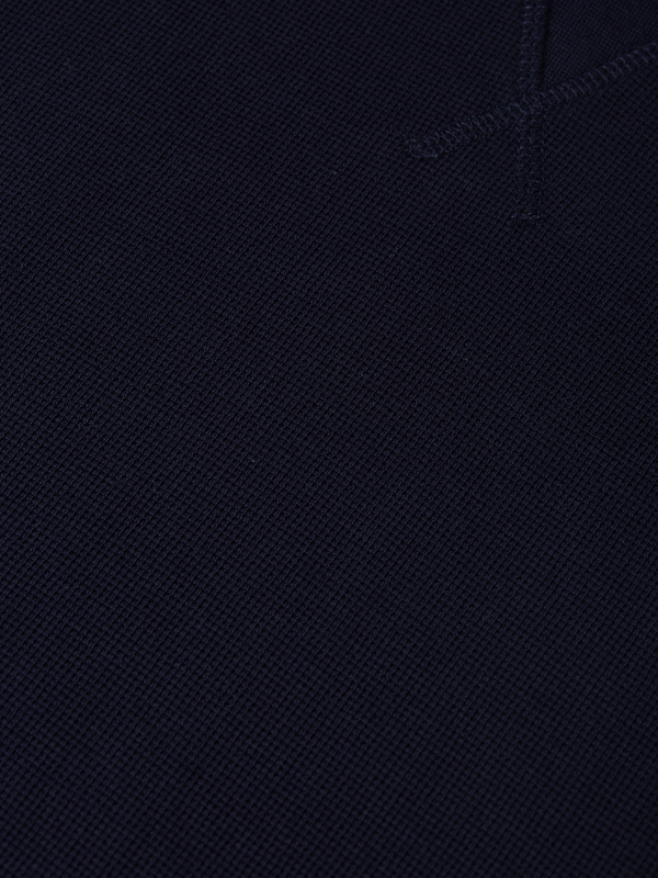 Waffle-Knit Cotton T-Shirt
