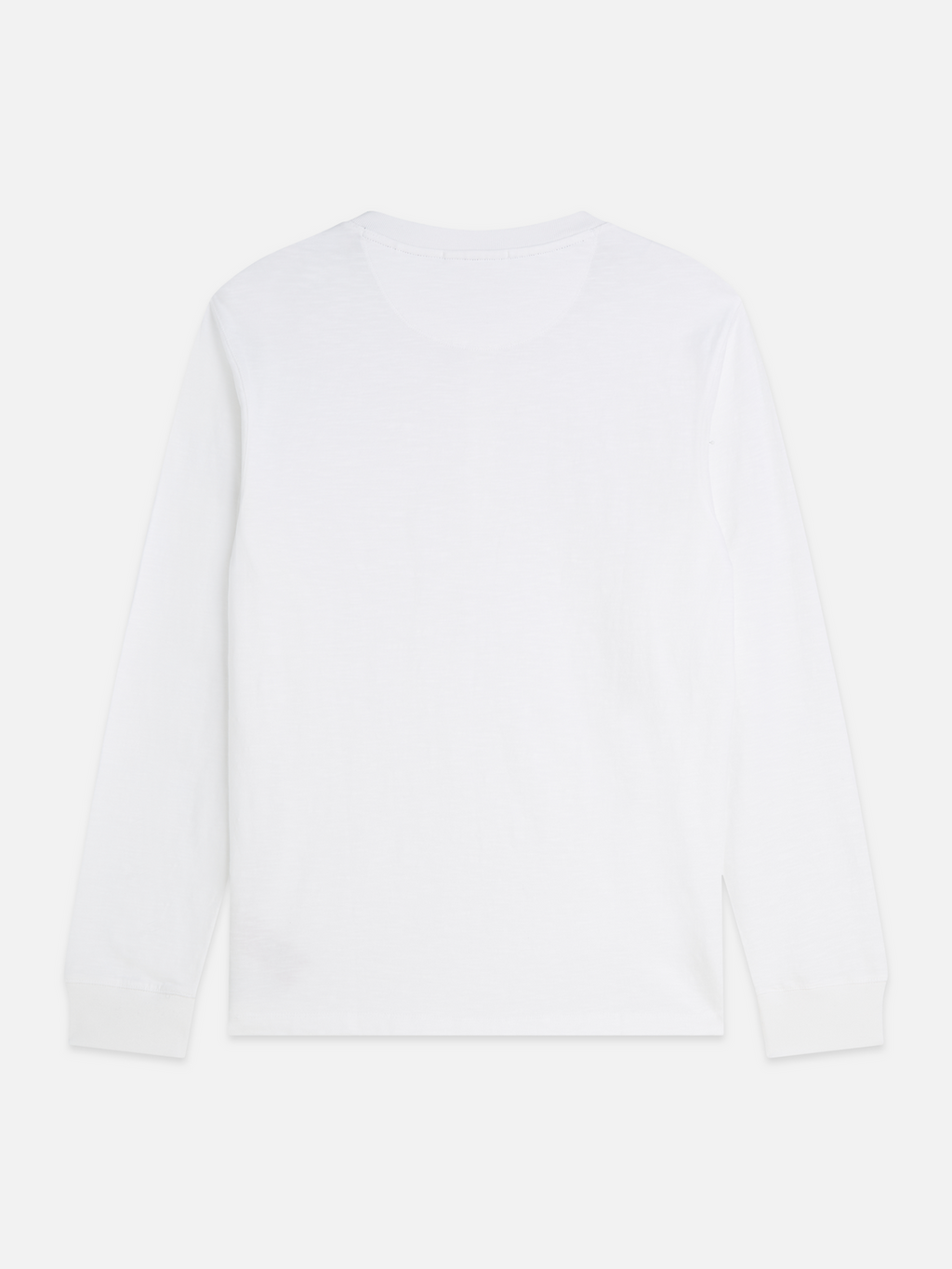 Henley Slub Regular-Fit Long Sleeved T-Shirt