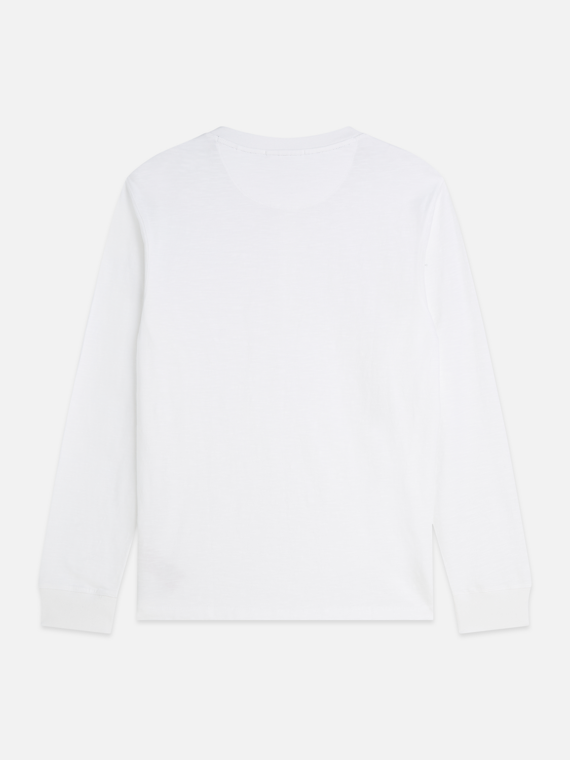 Henley Slub Regular-Fit Long Sleeved T-Shirt