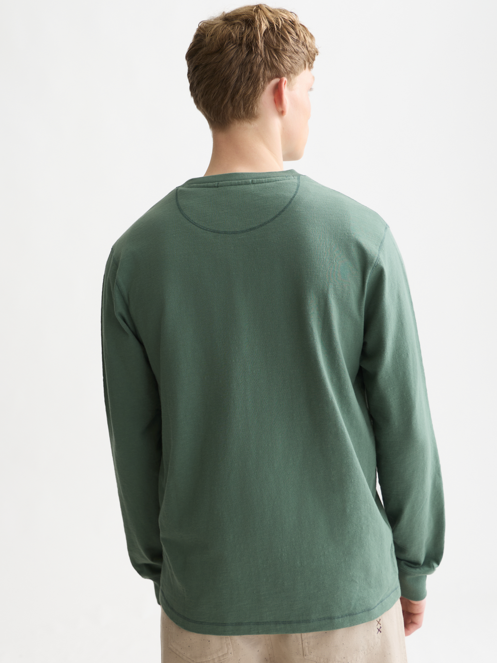 Slub Cotton Henley T-Shirt