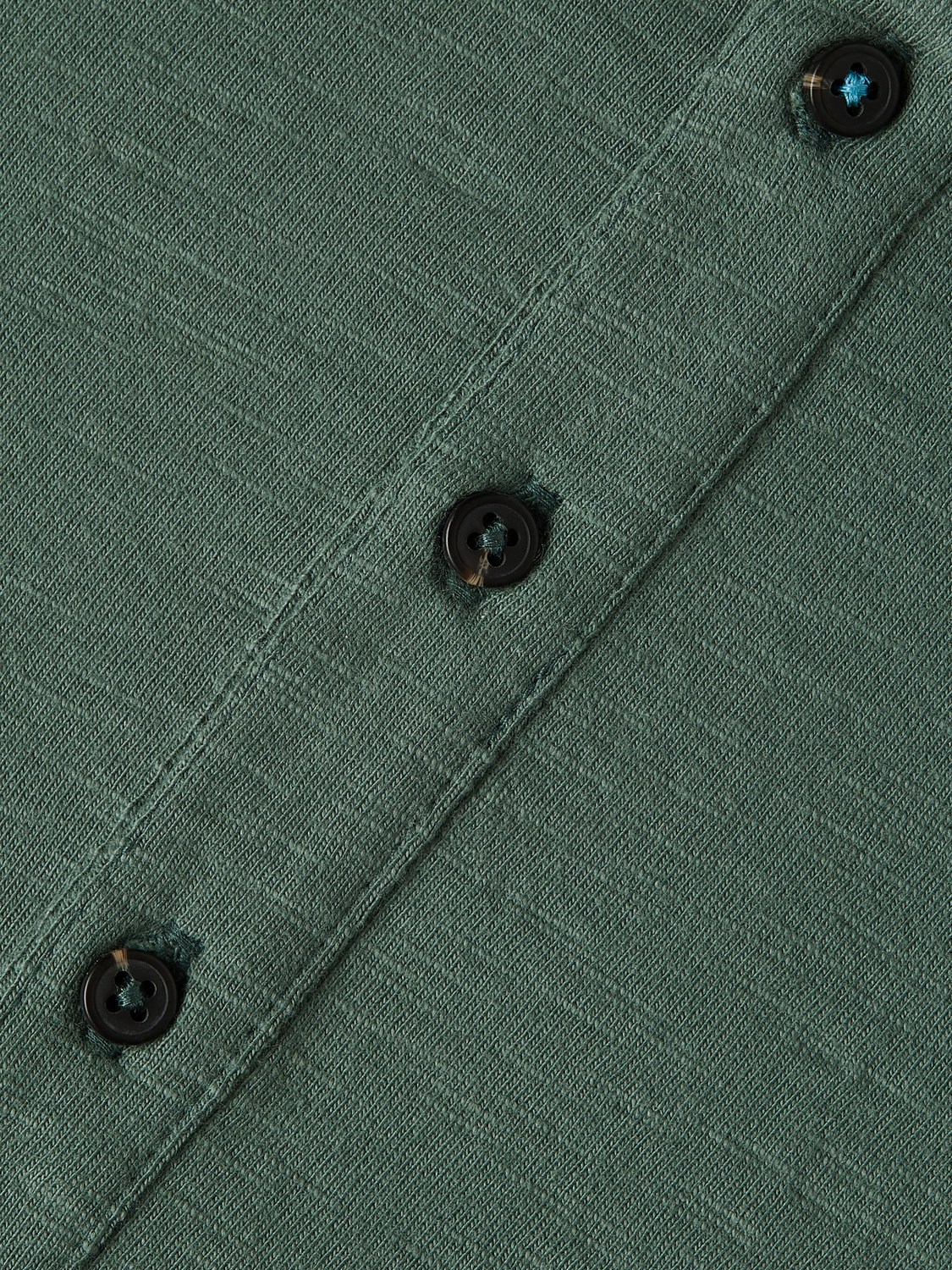 Slub Cotton Henley T-Shirt