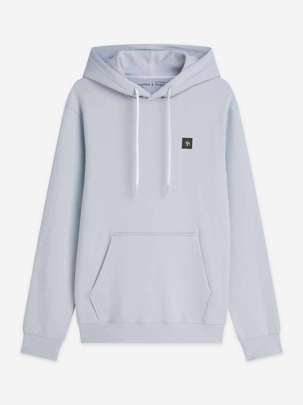 Sweat à capuche coupe droite avec logo