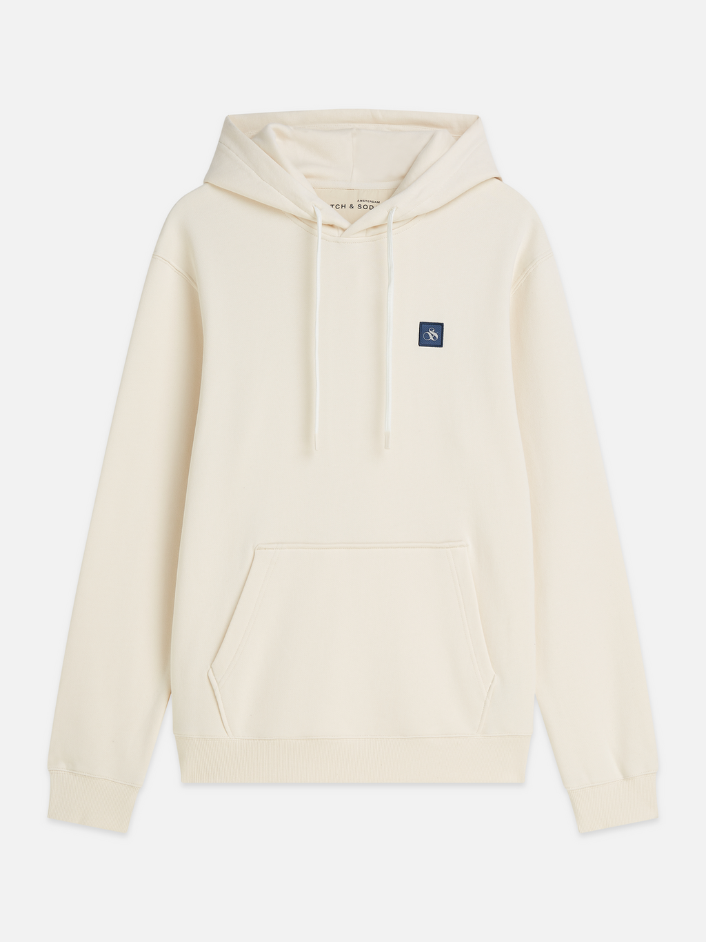 Logo Badge Regular-Fit Hoodie
