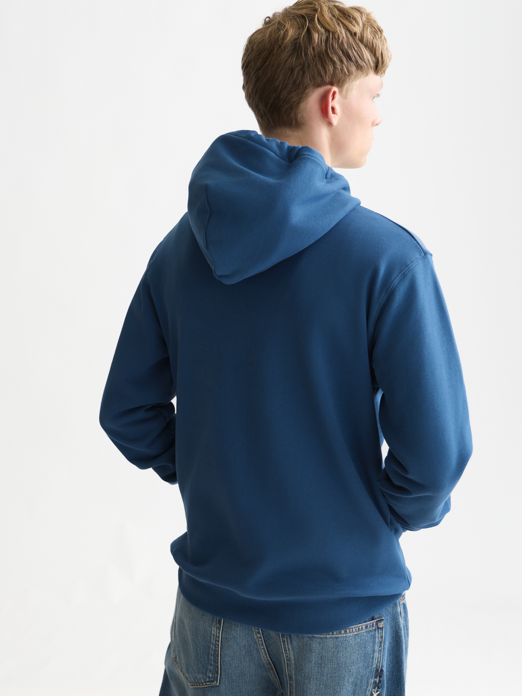 Logo Badge Regular-Fit Hoodie