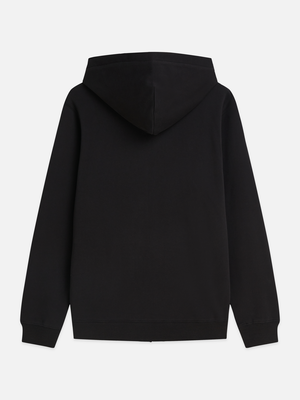 Logo Cotton Zip-Up Hoodie
