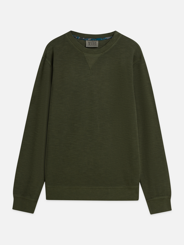 Garment-Dye Regular-Fit Sweatshirt