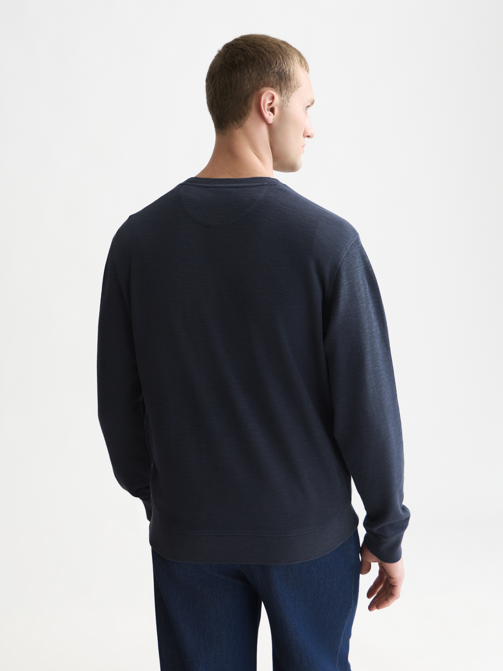 Garment-Dye Regular-Fit Sweatshirt