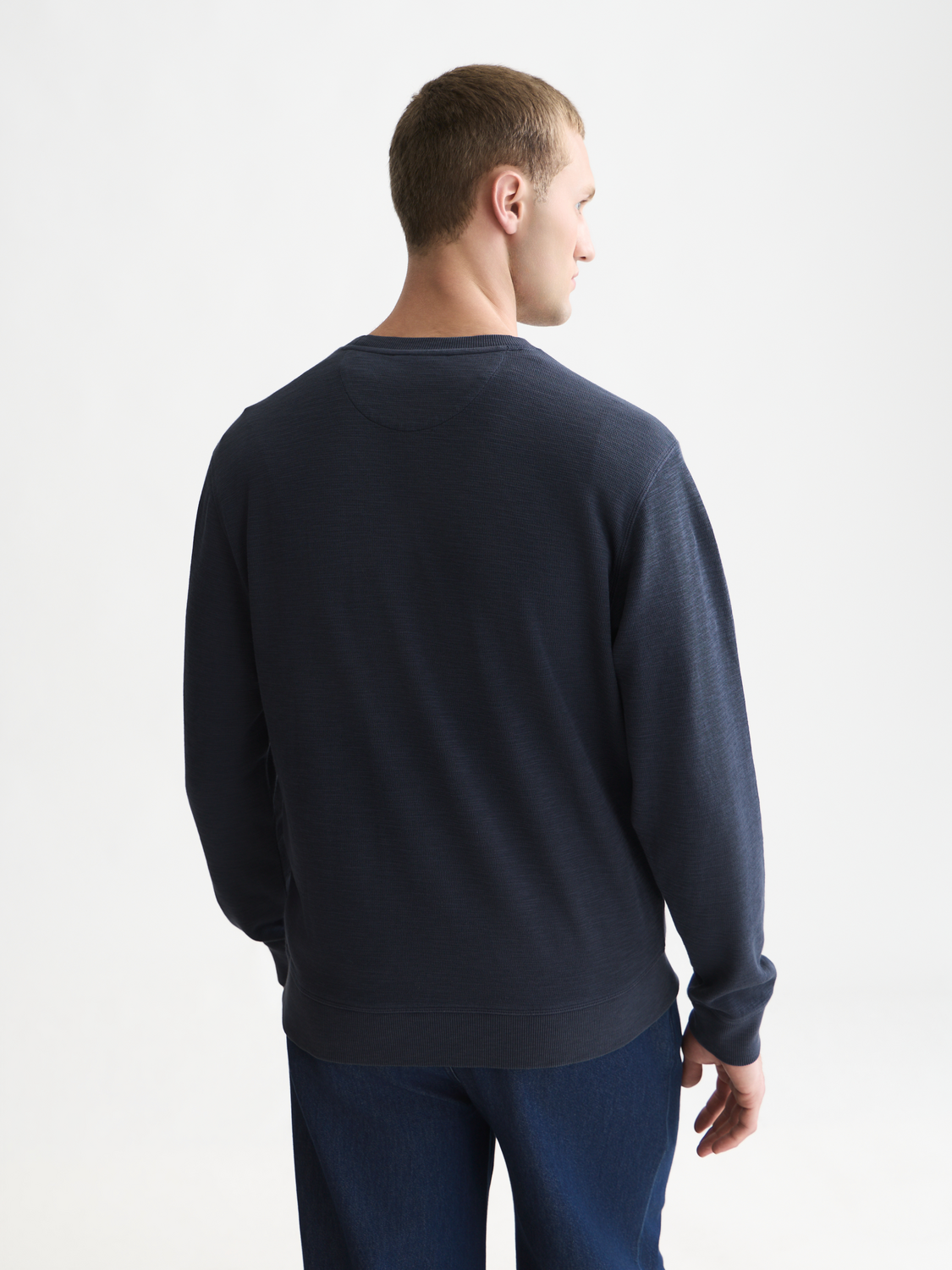 Garment-Dye Regular-Fit Sweatshirt