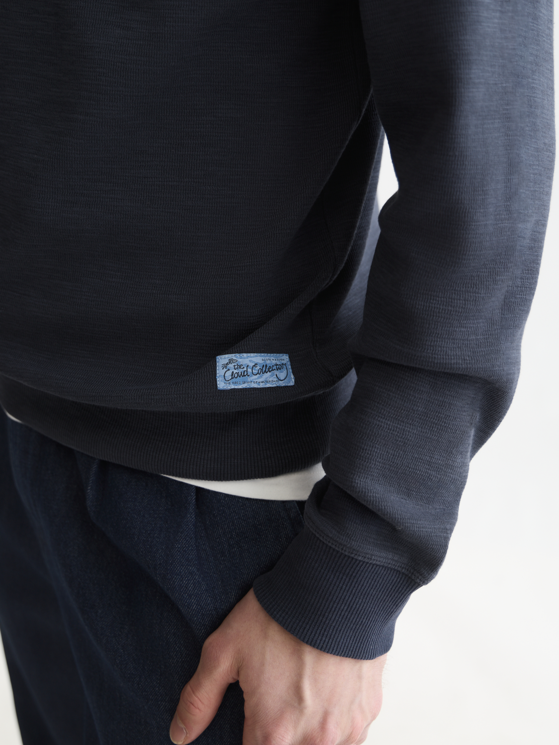 Garment-Dye Regular-Fit Sweatshirt