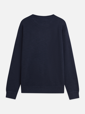 Stückgefärbtes Regular-Fit Sweatshirt