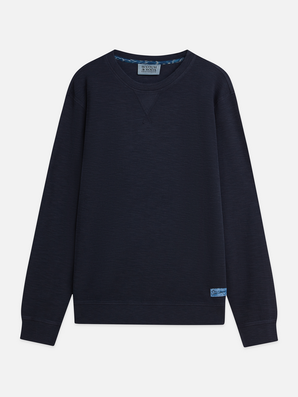 Stückgefärbtes Regular-Fit Sweatshirt