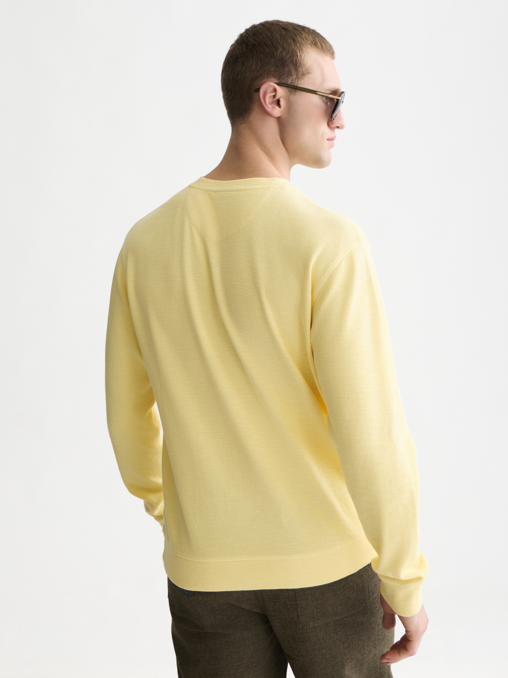 Garment-Dye Regular-Fit Sweatshirt