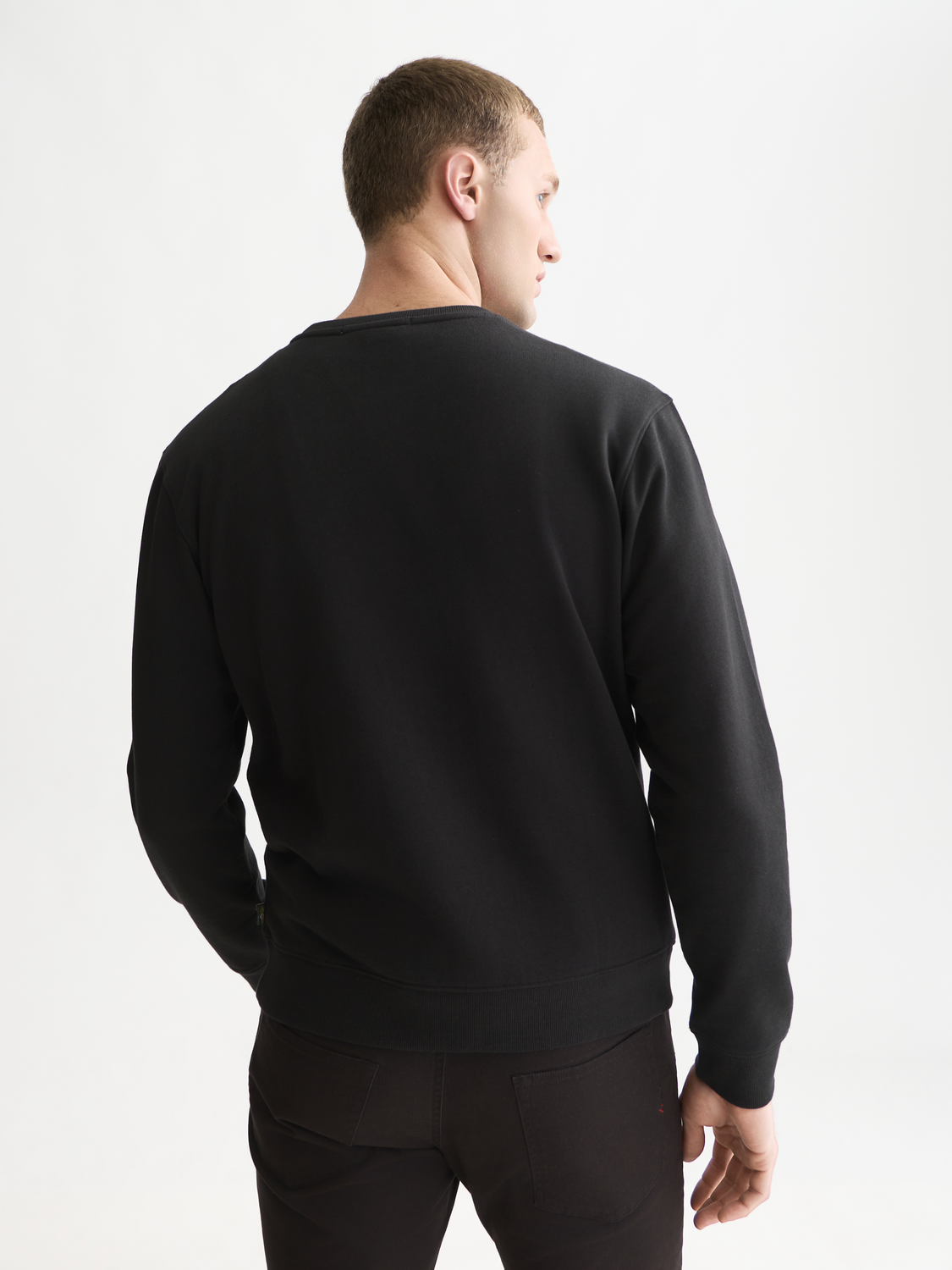 Left Chest Artwork Regular-Fit Sweatshirt