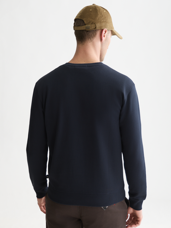 Left Chest Artwork Regular-Fit Sweatshirt