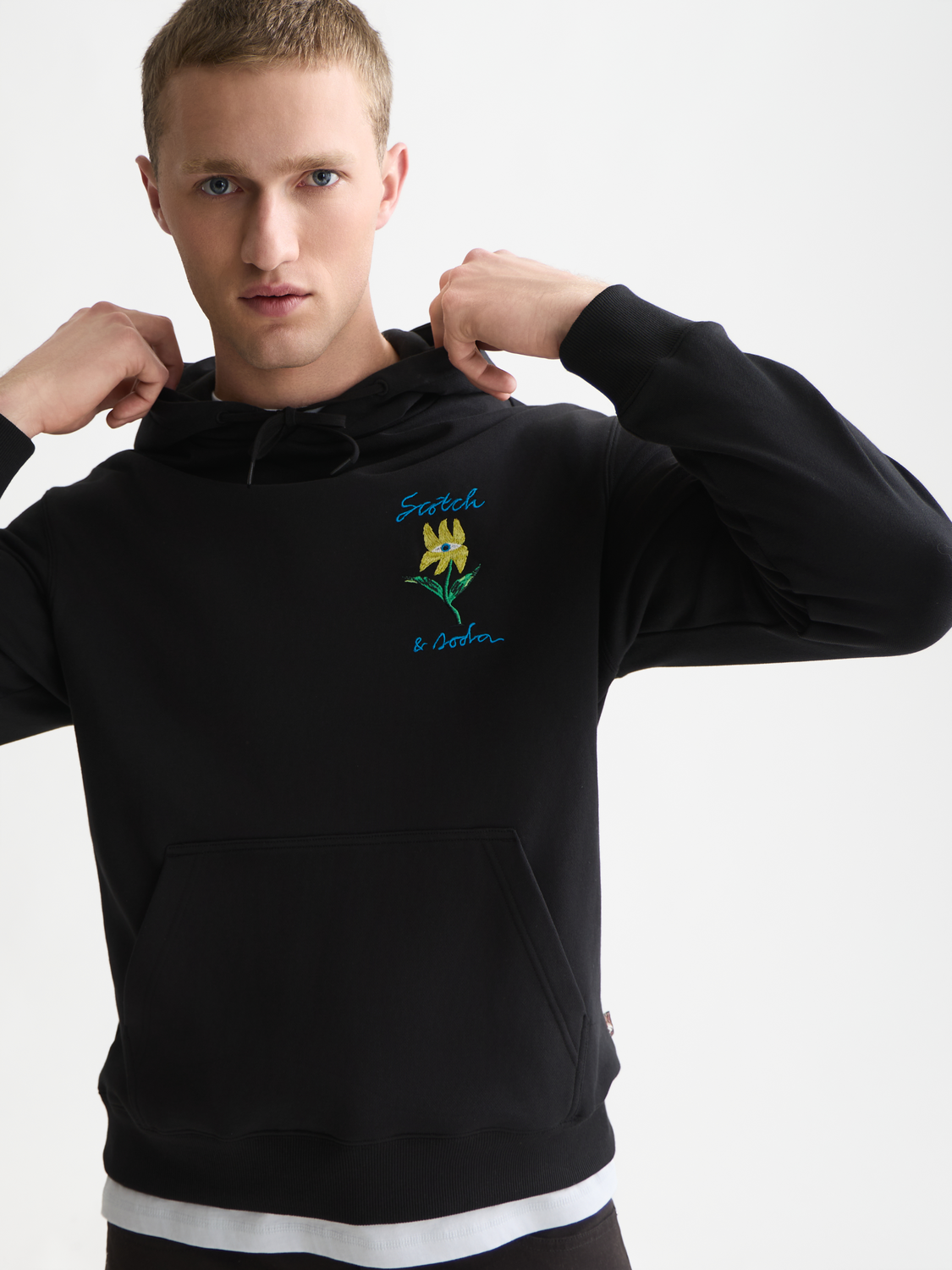 Front And Back Artwork Regular-Fit Hoodie