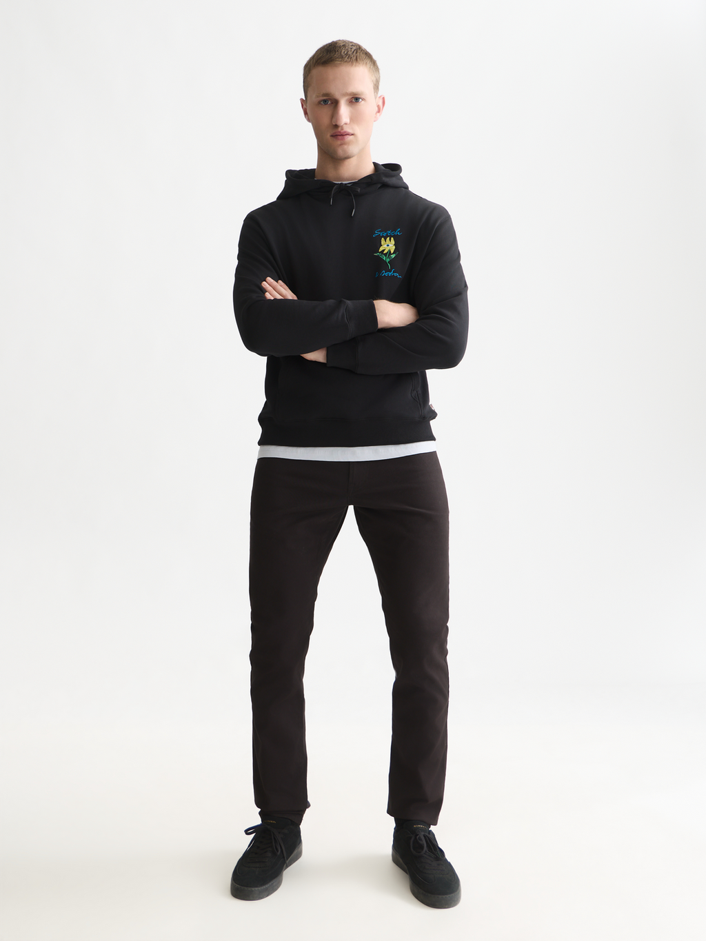 Front And Back Artwork Regular-Fit Hoodie