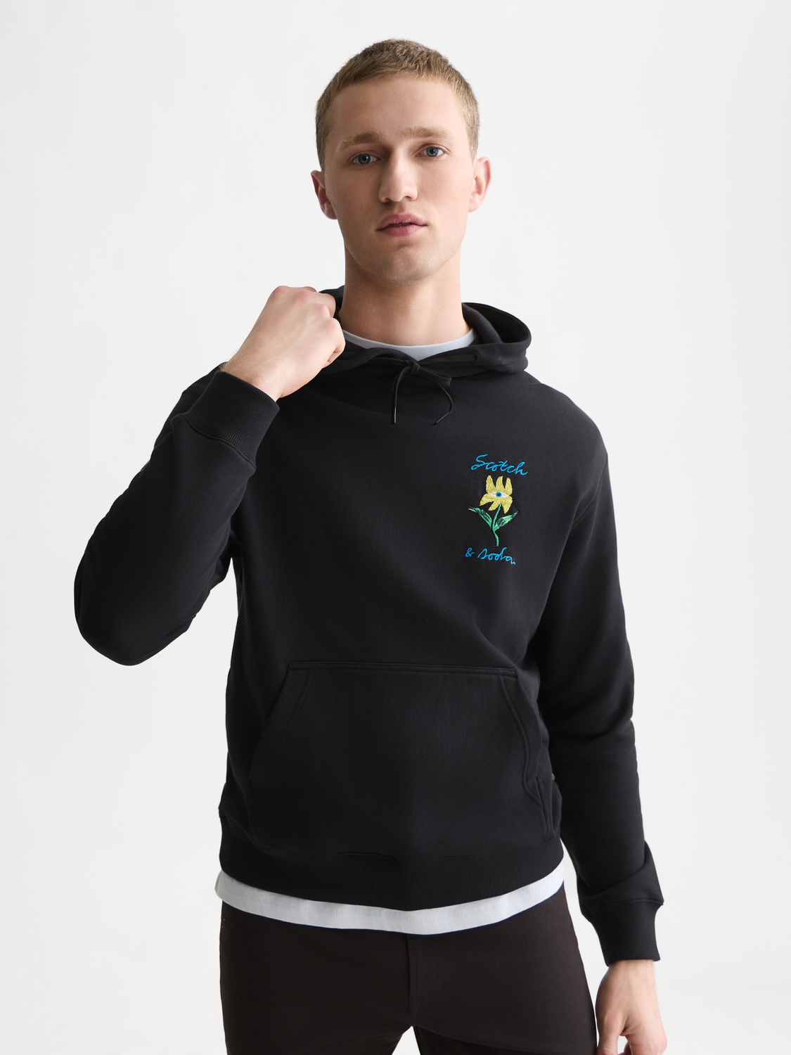 Front And Back Artwork Regular-Fit Hoodie