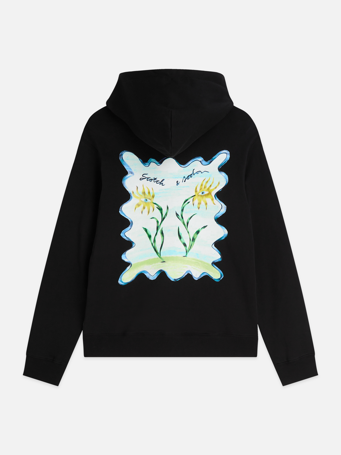 Front And Back Artwork Regular-Fit Hoodie