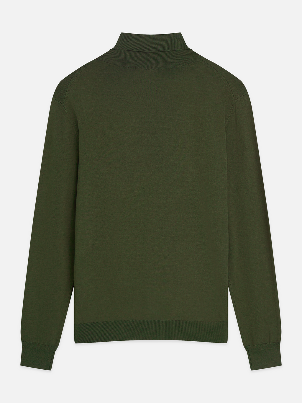 Embroidered Logo Turtleneck Knit Pullover
