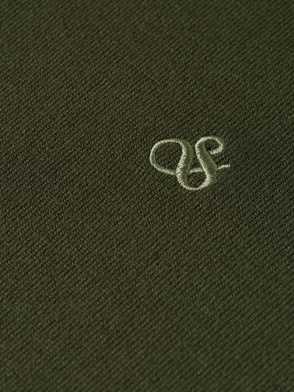 Embroidered Logo Turtleneck Knit Pullover