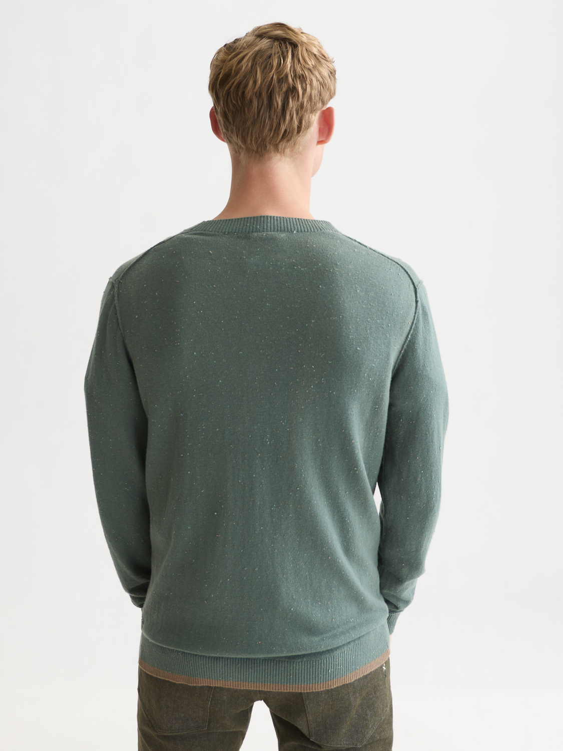 Neps Wool-Blend Regular-Fit Pullover
