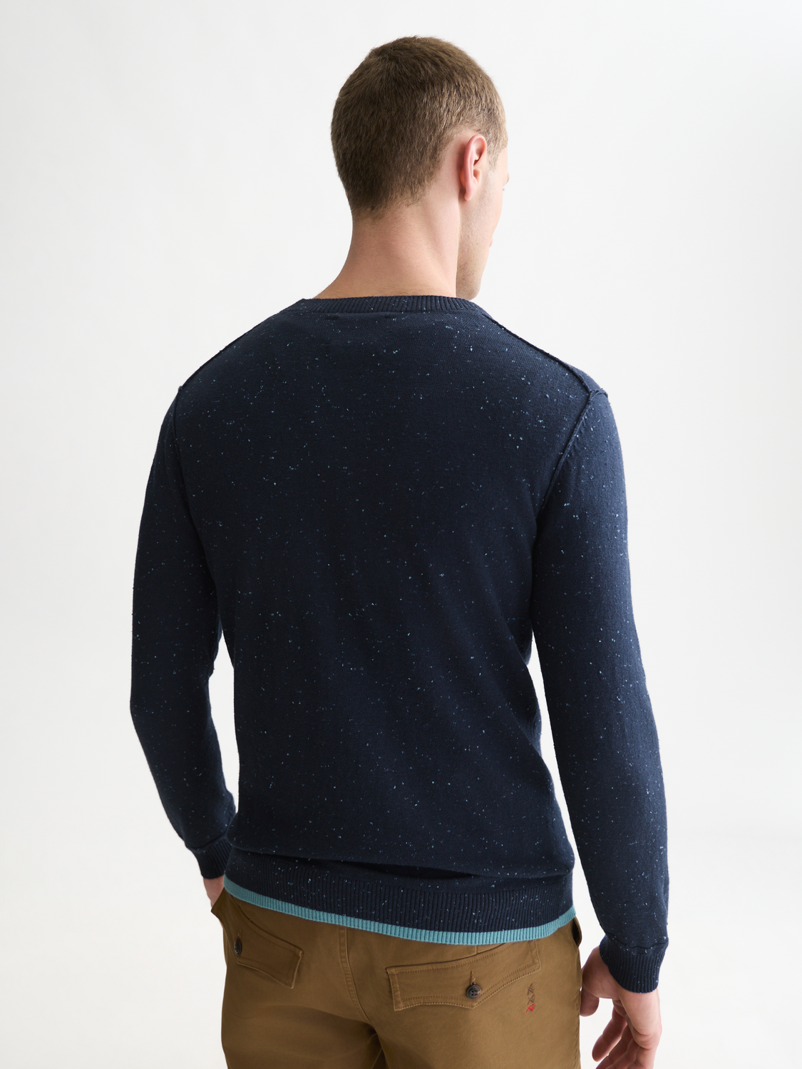 Neps Wool-Blend Regular-Fit Pullover