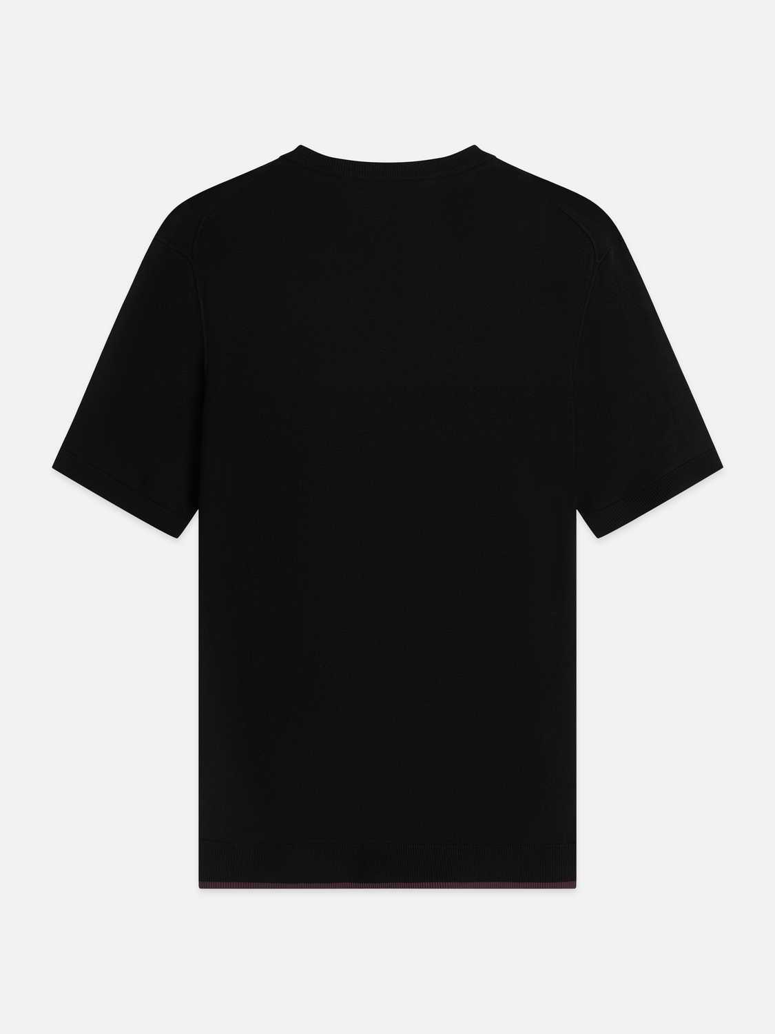 Knitted Wool-Blend Relaxed T-Shirt