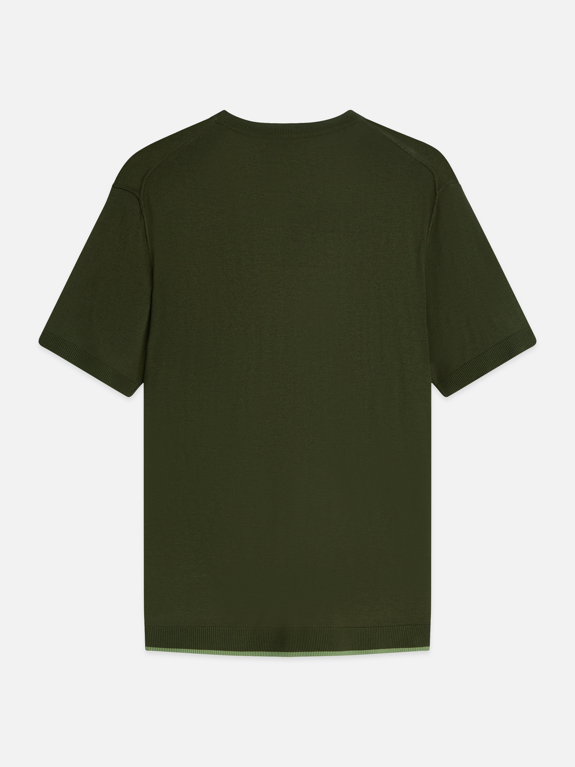 Knitted Wool-Blend Relaxed-Fit T-Shirt