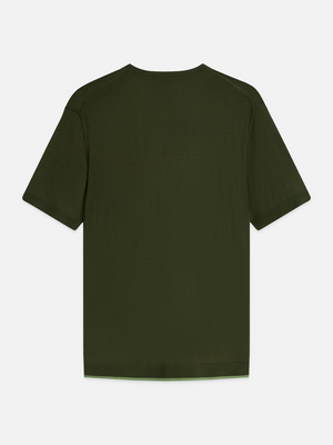 Knitted Wool-Blend Relaxed-Fit T-Shirt