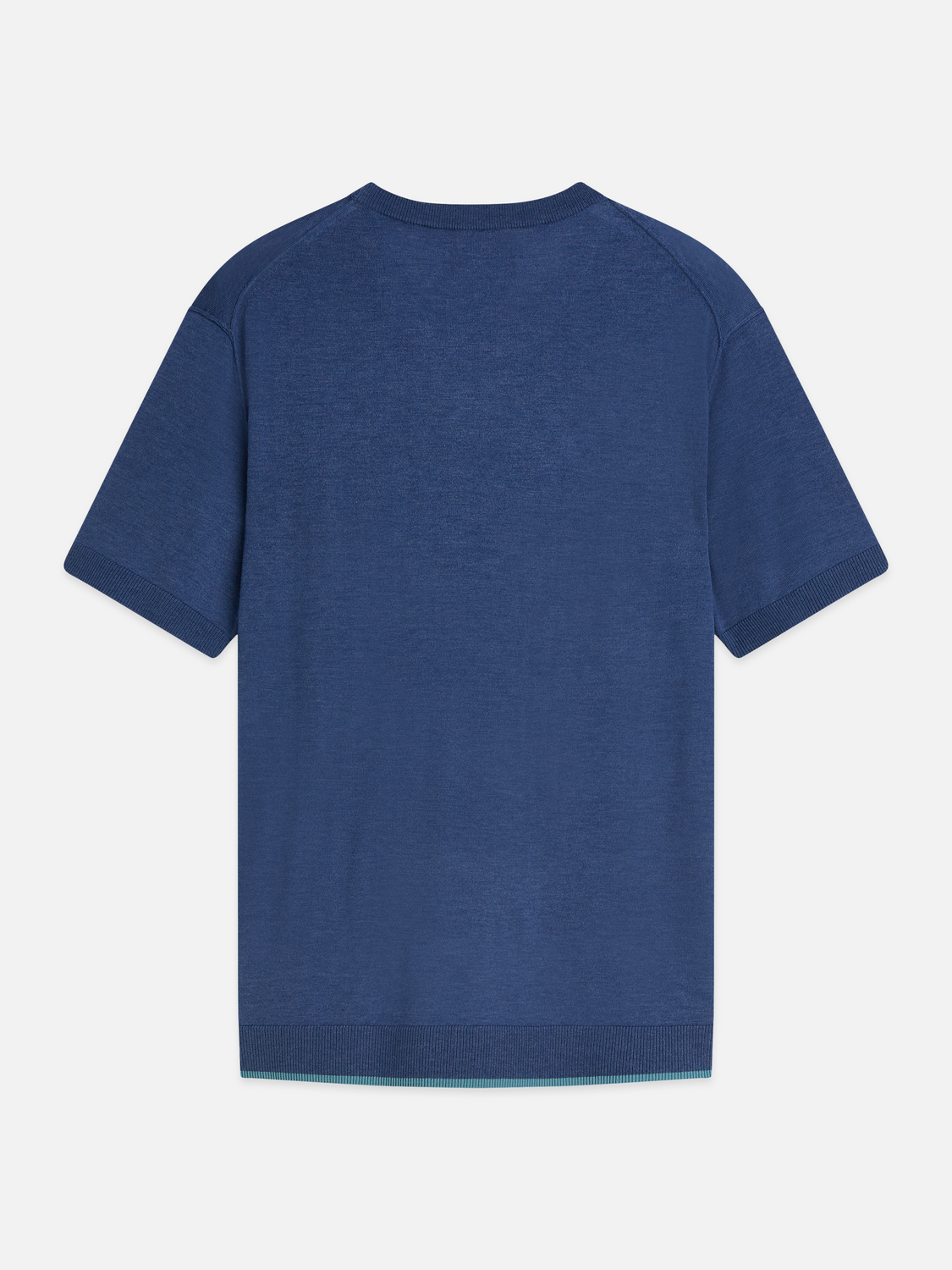 Knitted Wool-Blend Relaxed-Fit T-Shirt