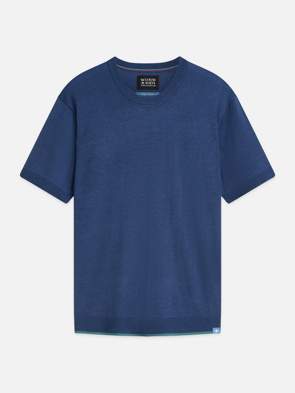 Knitted Wool-Blend Relaxed-Fit T-Shirt