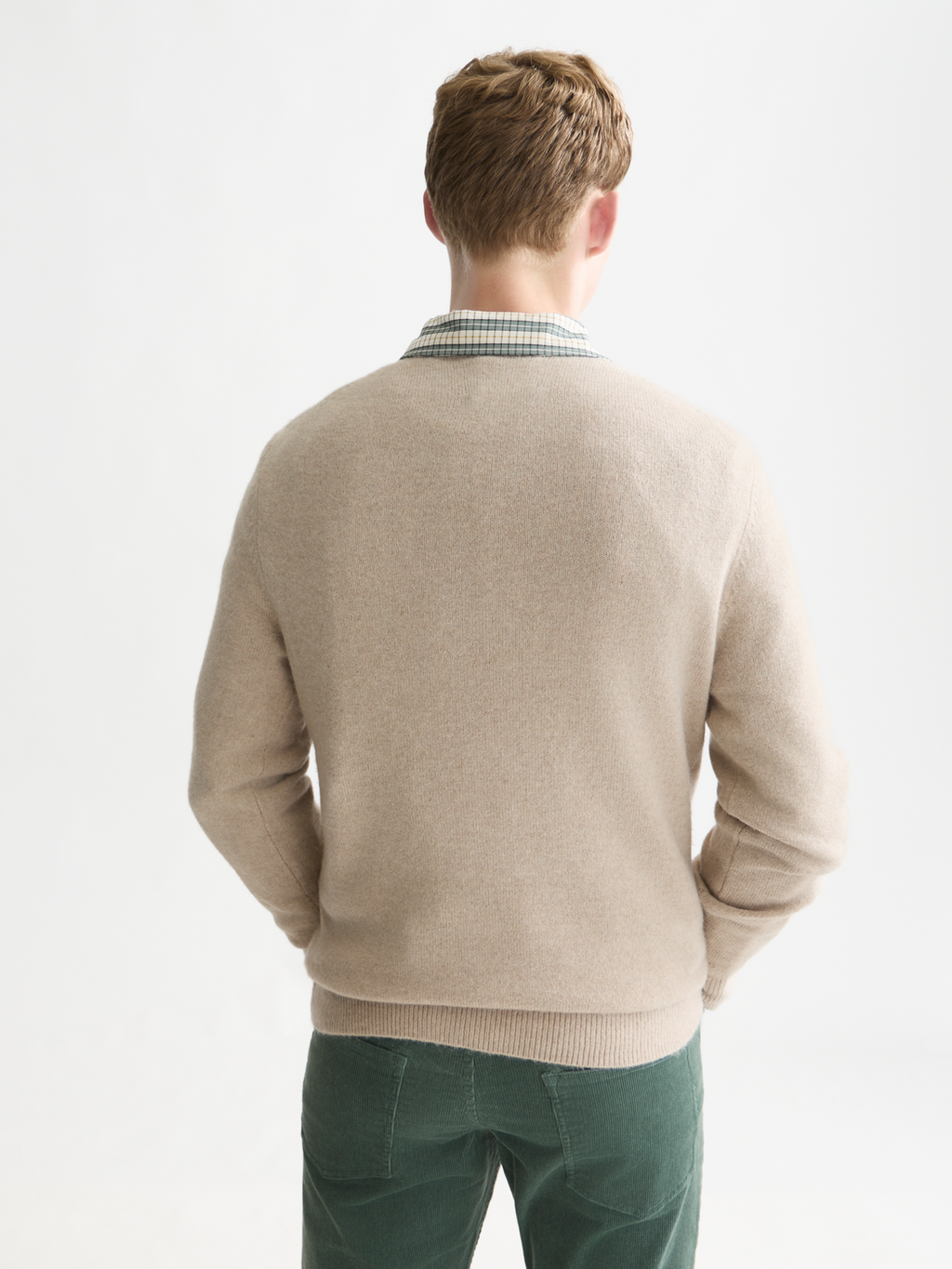 Soft Knit Wool-Blend Pullover