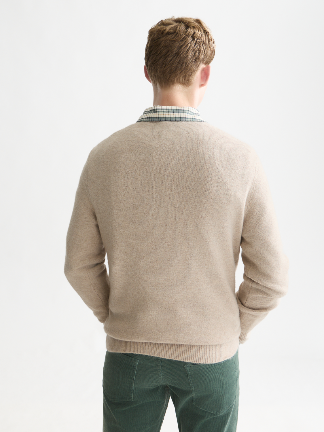 Soft Knit Wool-Blend Pullover