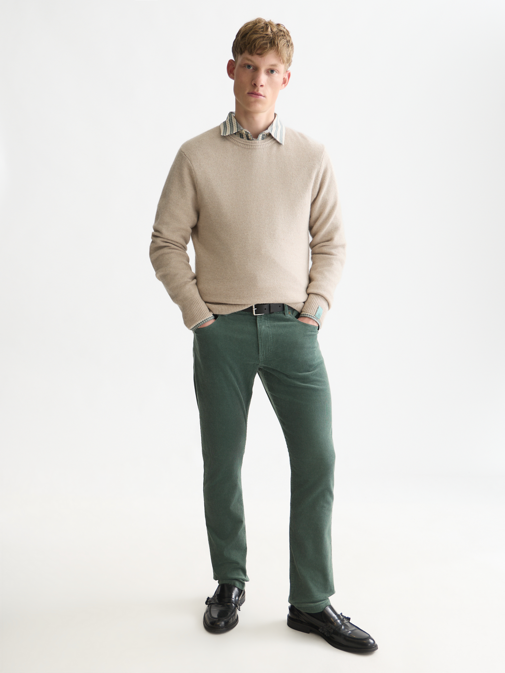 Soft Knit Wool-Blend Pullover
