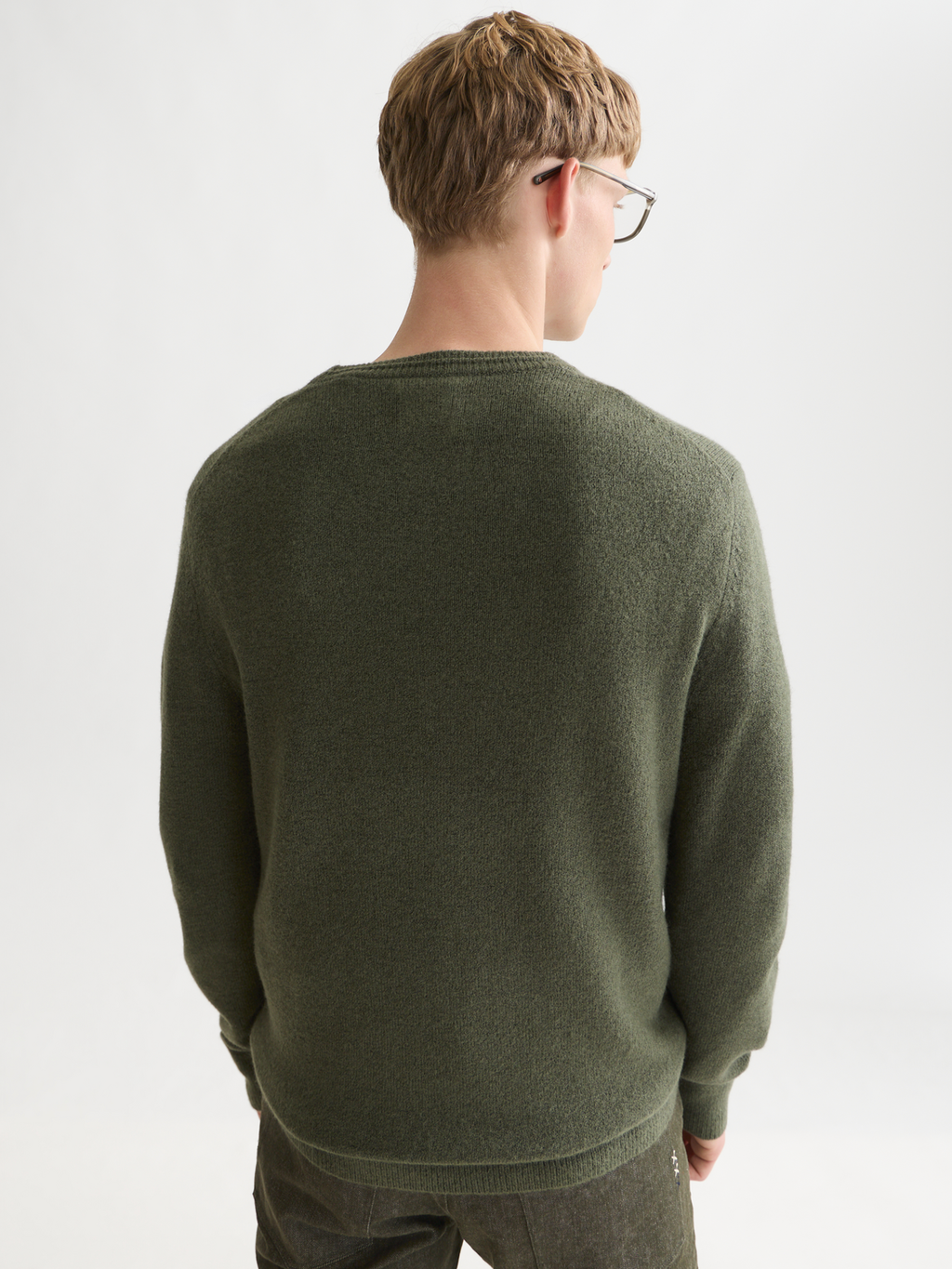Soft Knit Wool-Blend Pullover