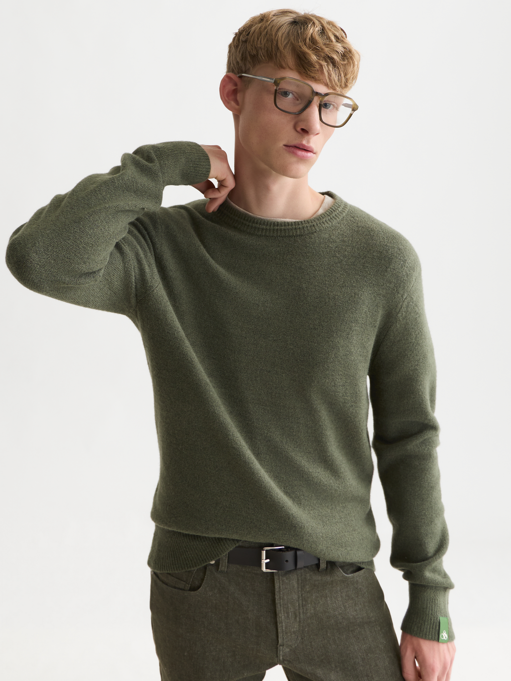 Soft Knit Wool-Blend Pullover