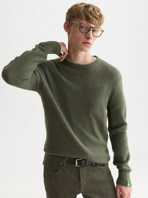 Soft Knit Wool-Blend Pullover