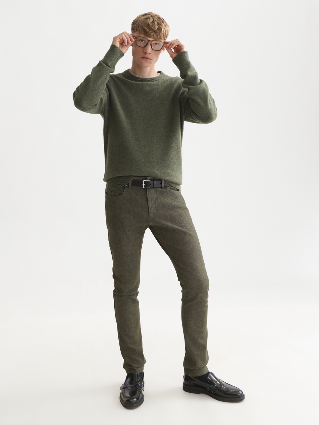 Soft Knit Wool-Blend Pullover