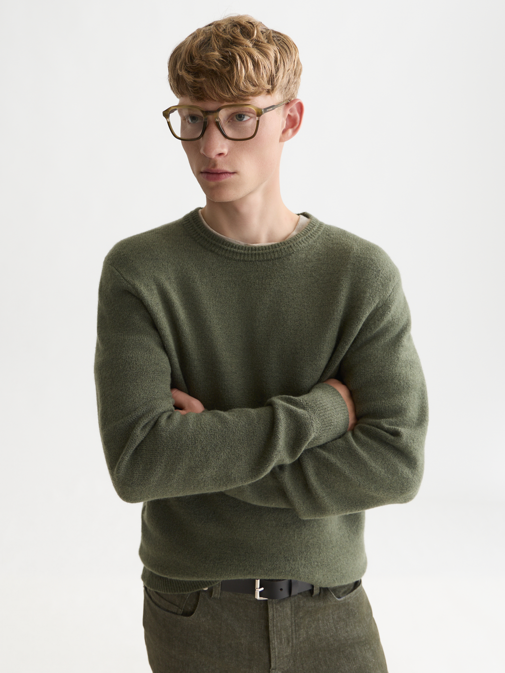 Soft Knit Wool-Blend Pullover