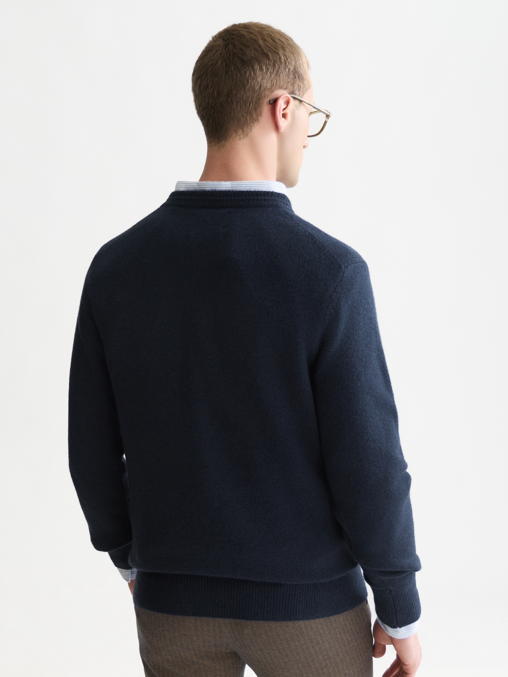 Soft Knit Wool-Blend Pullover