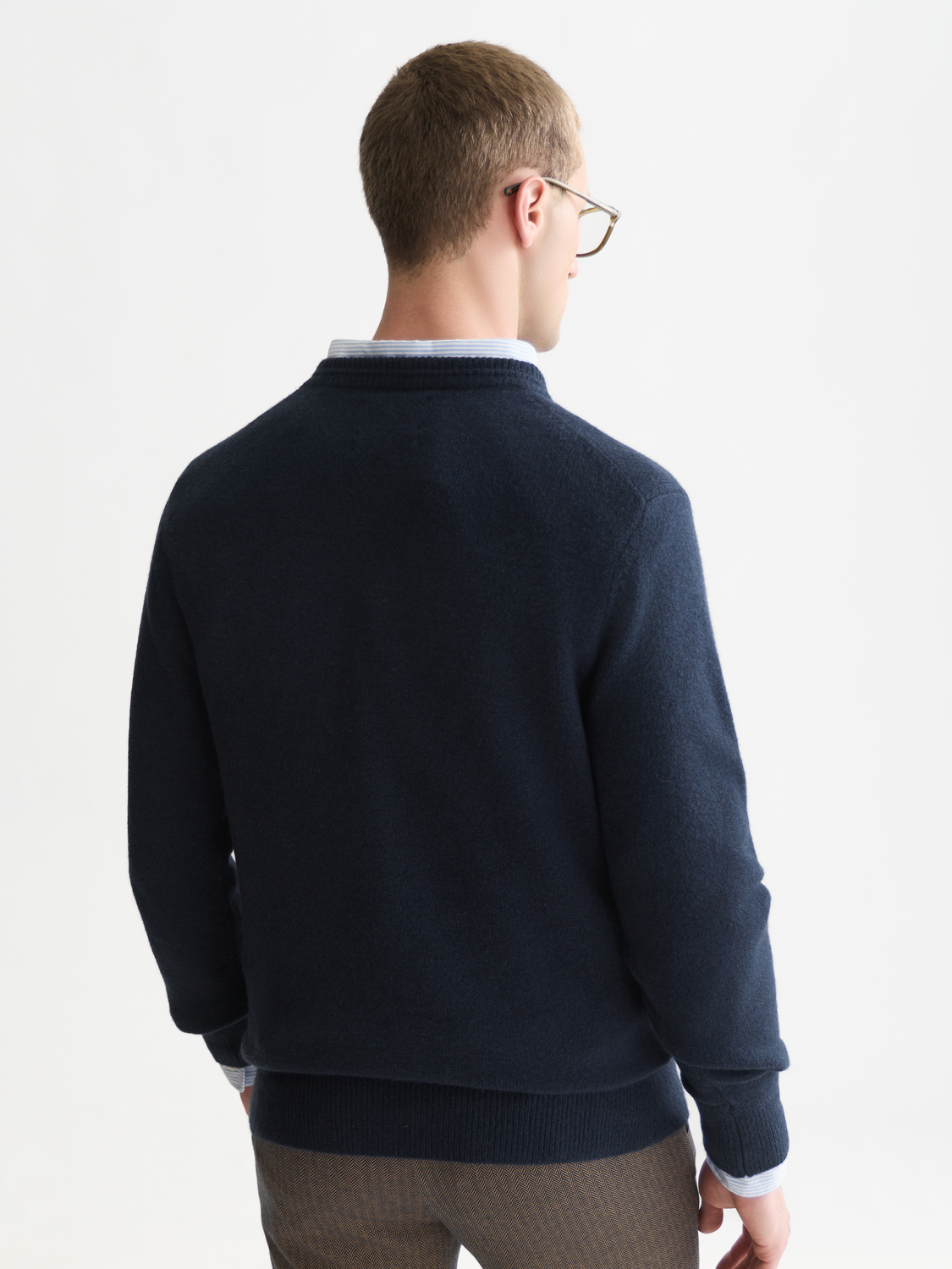 Soft Knit Wool-Blend Pullover