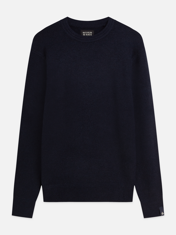 Soft Knit Wool-Blend Pullover