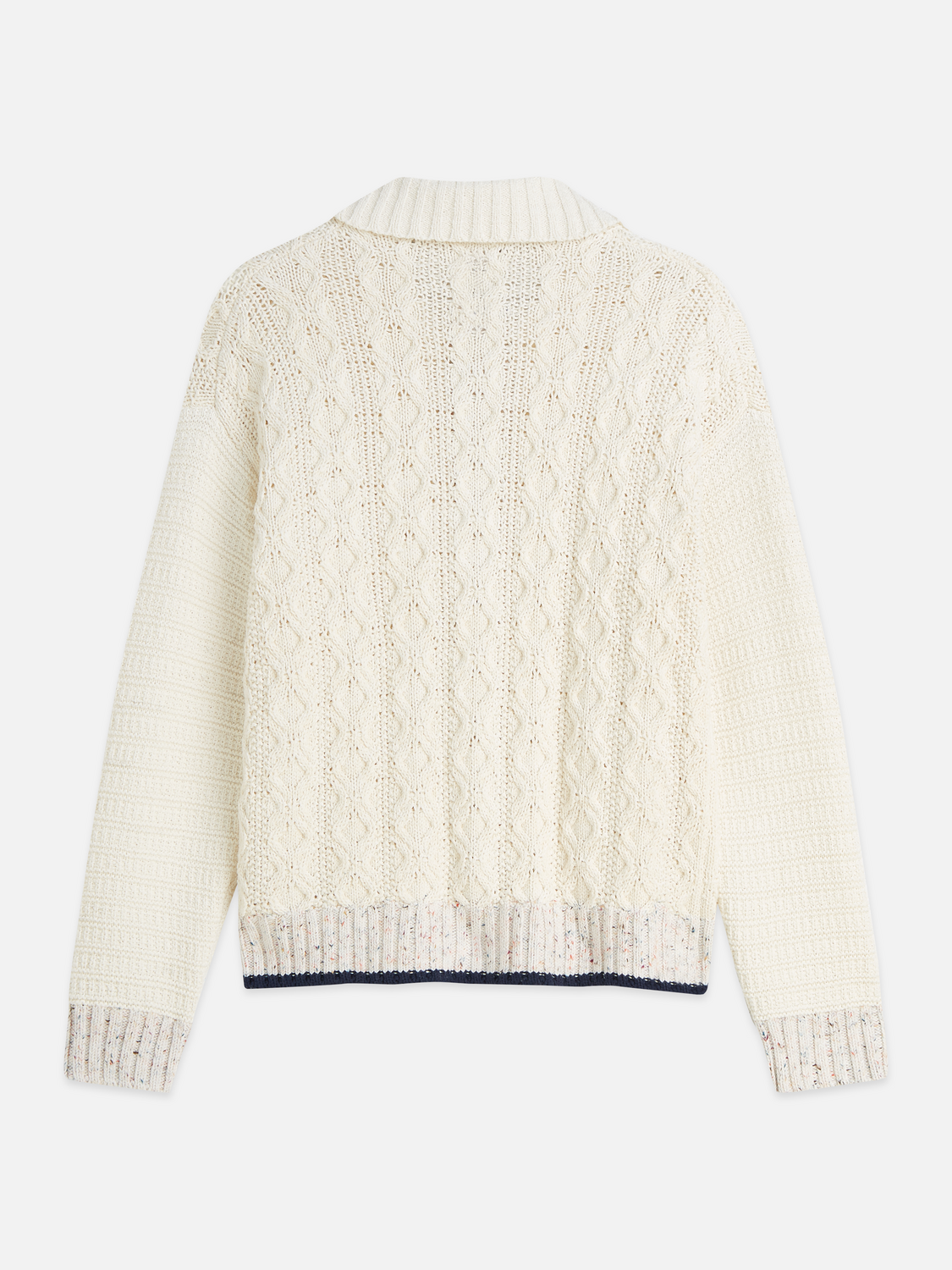 Multi-Yarn Loose-Fit Cardigan