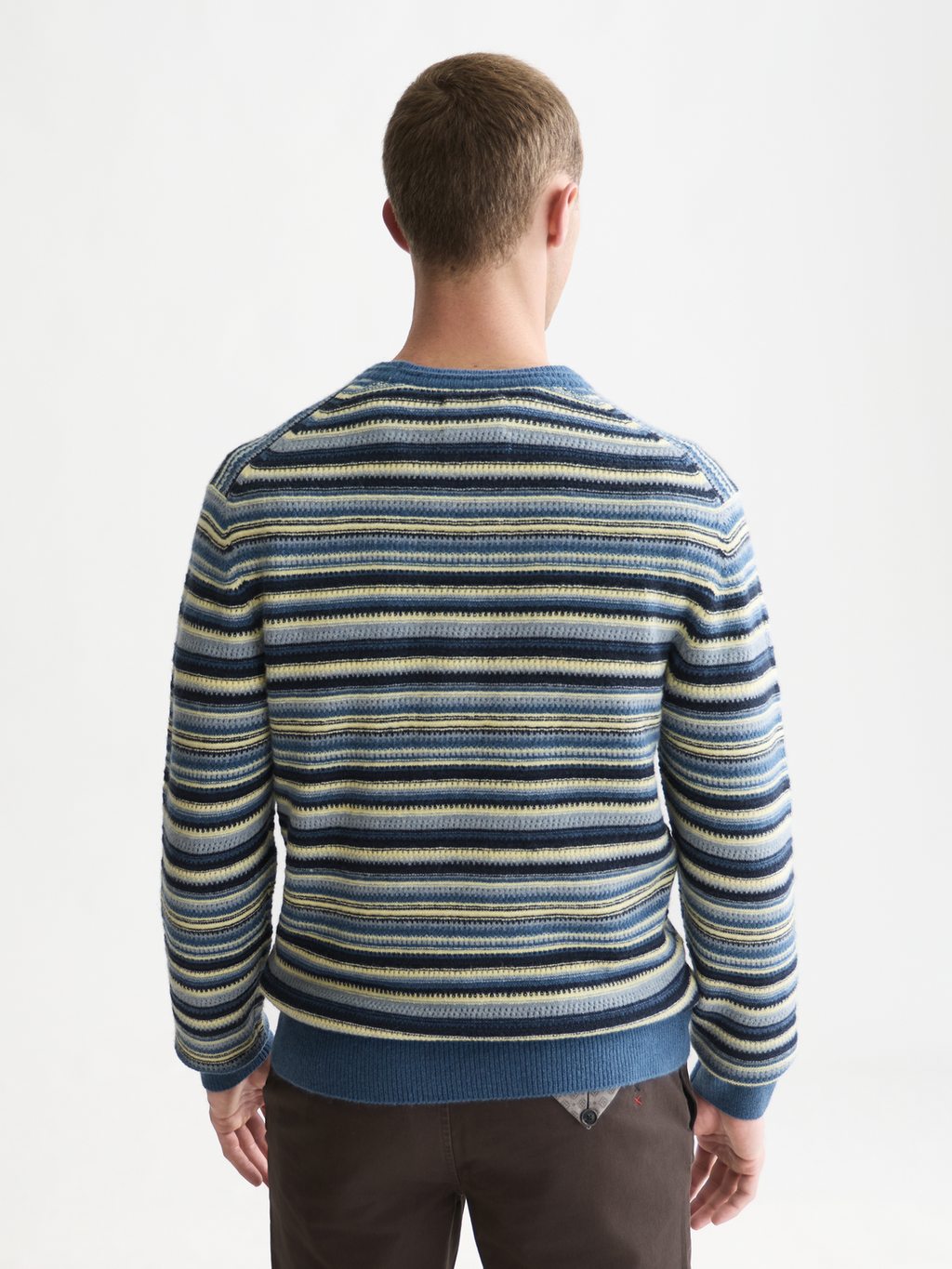 Soft Knit Stripe Regular-Fit Pullover