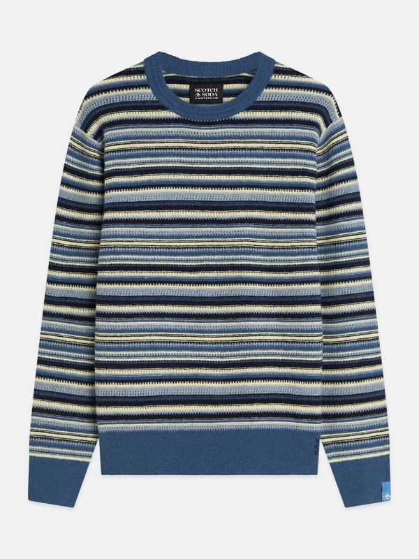 Soft Knit Stripe Regular-Fit Pullover