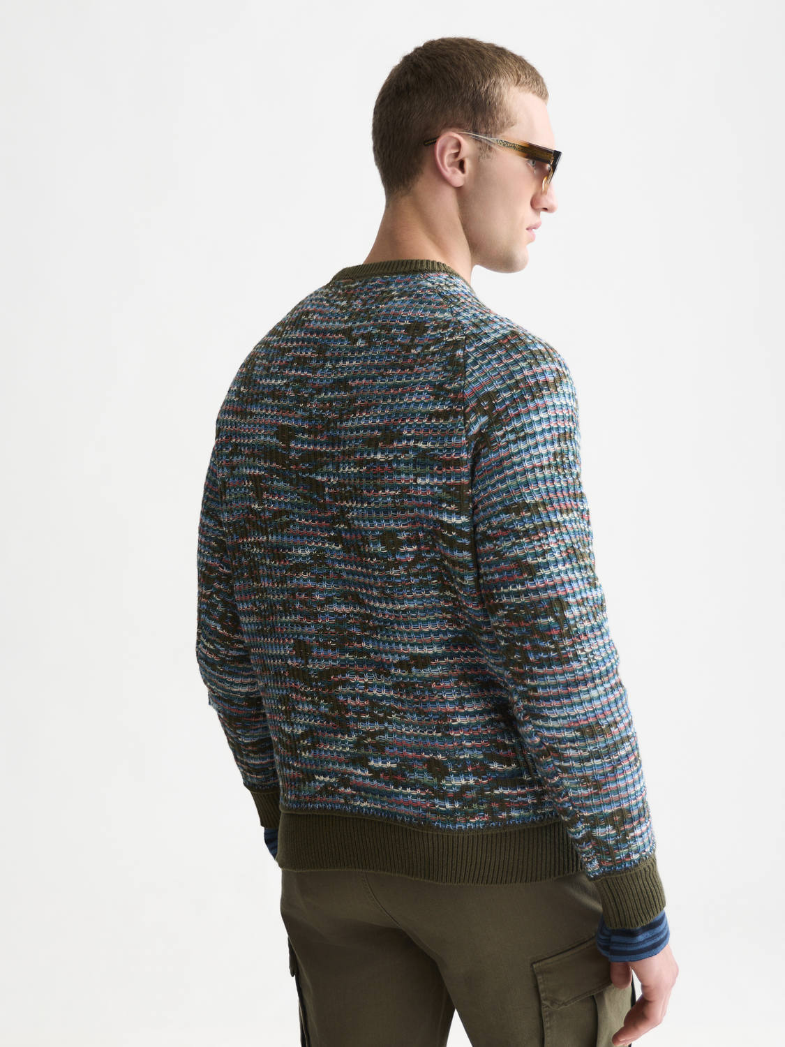 Jacquard Relaxed-Fit Pullover