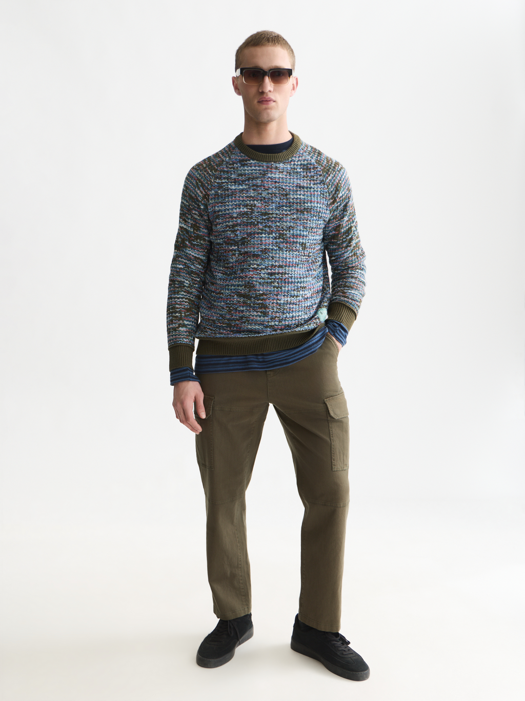 Jacquard Relaxed-Fit Pullover