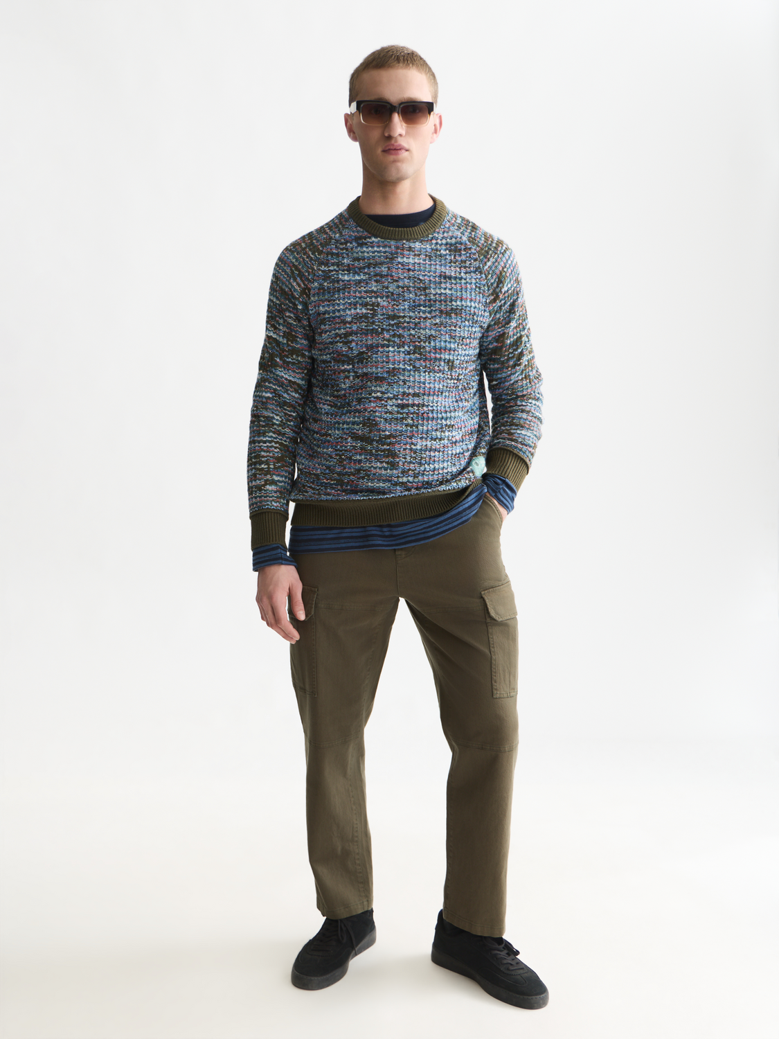 Jacquard Relaxed-Fit Pullover