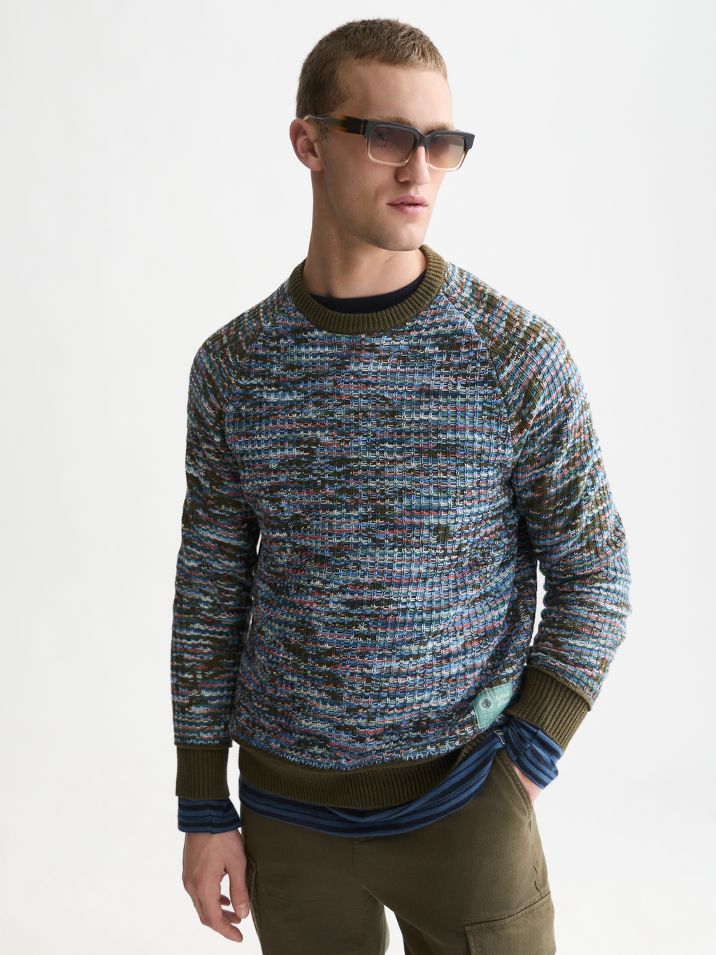 Jacquard Relaxed-Fit Pullover