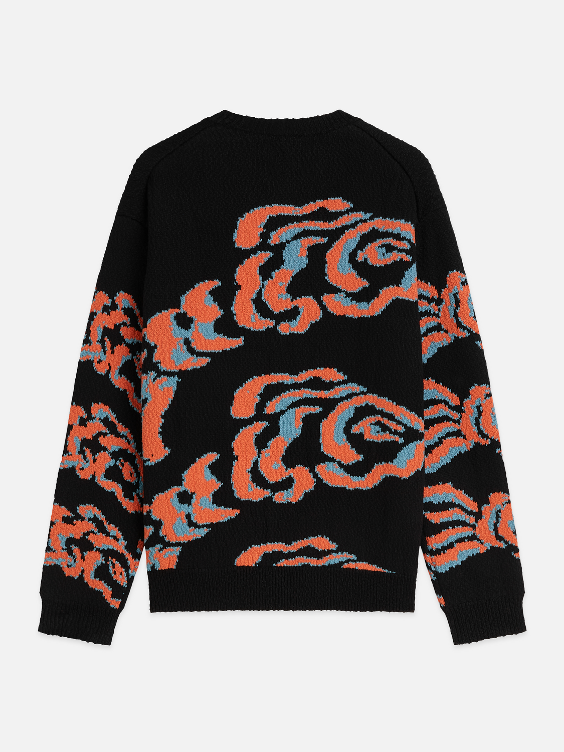 Cotton-Blend Jacquard Knit Pullover